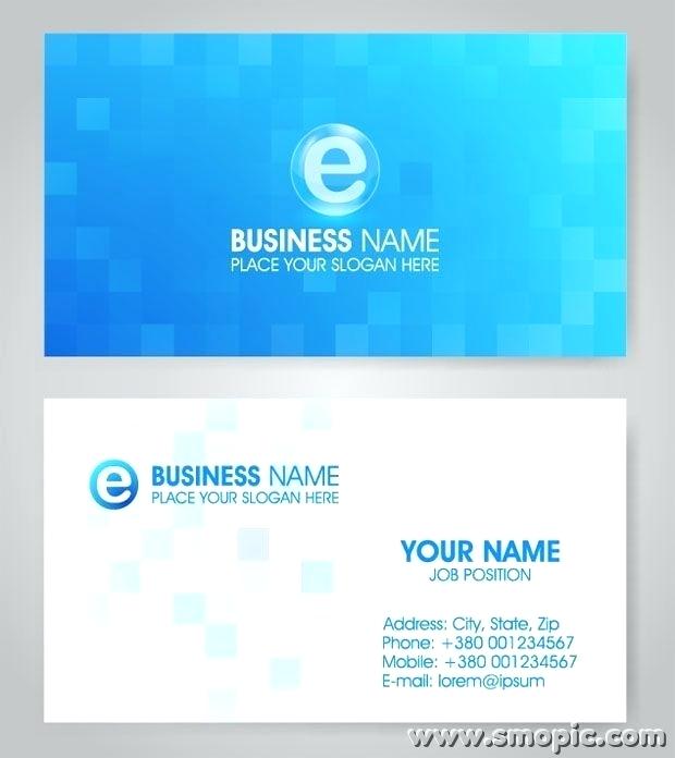 620x696 Business Card Template Free Download