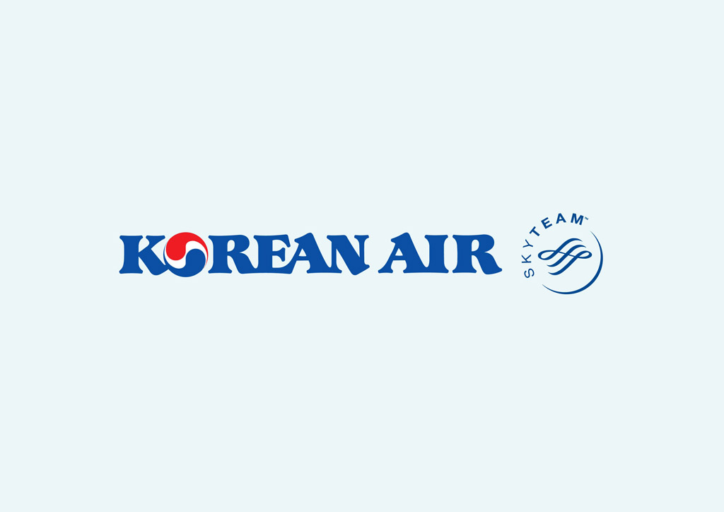 1024x724 Korean Air Vector Art Graphics