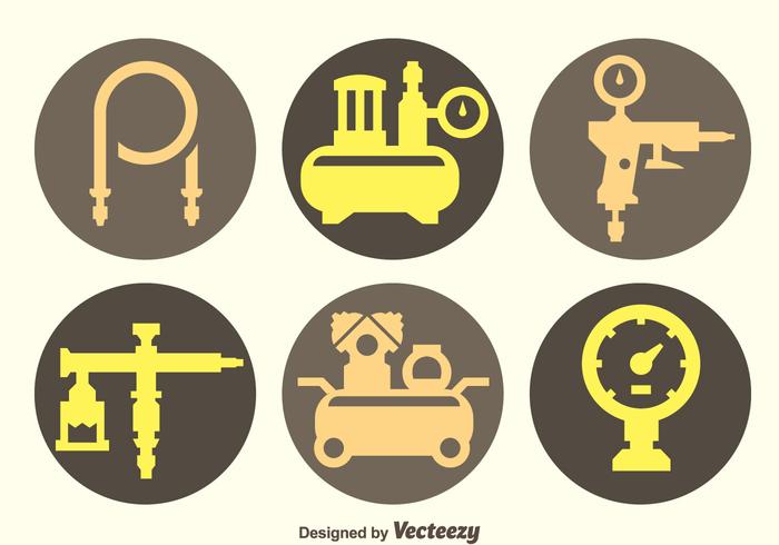 700x490 Air Compressor And Accessories Vectors