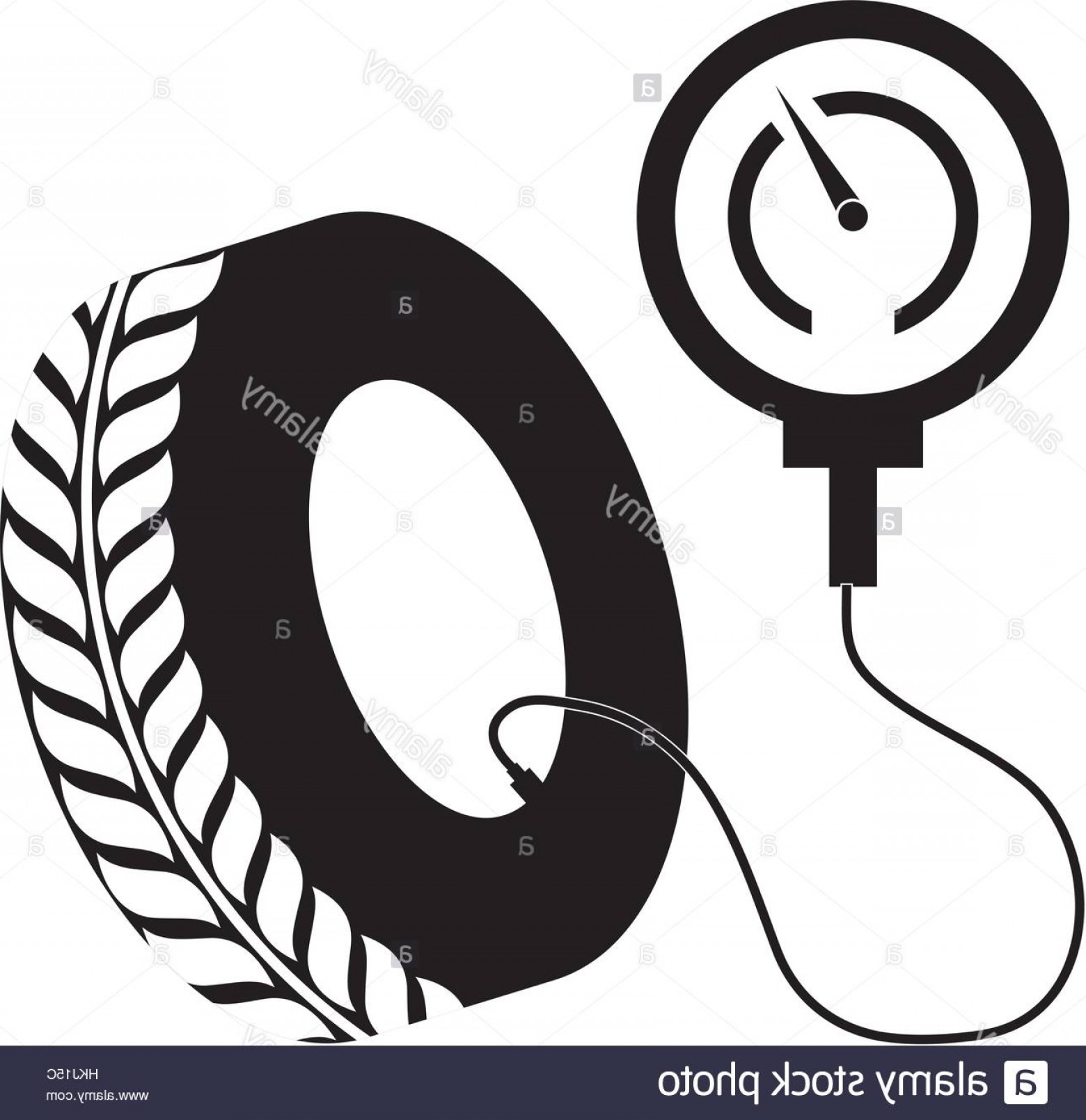 1560x1609 Stock Photo Black Air Compressor Inflating A Tire Vector