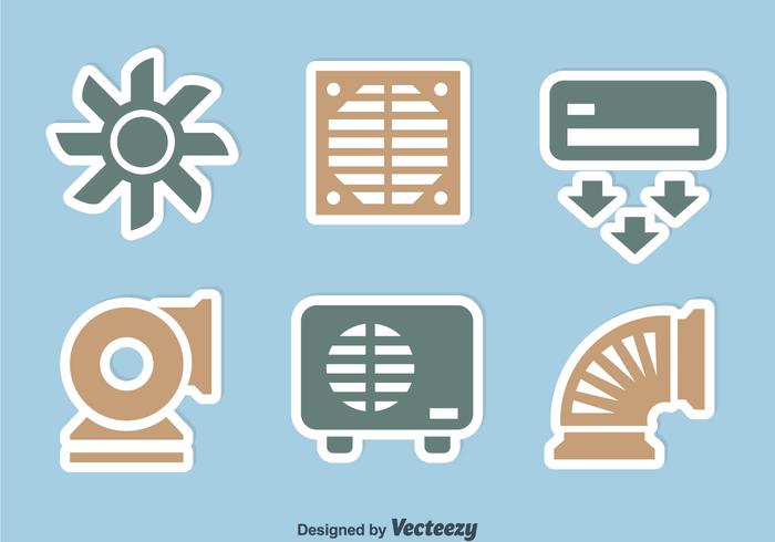 700x490 Hvac Icons Sets