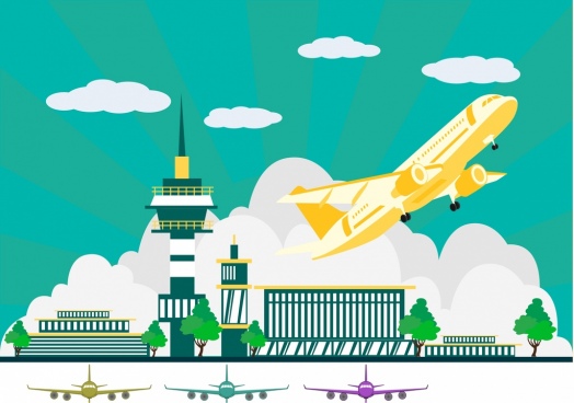 Free Airport Runway Vector Free Vector Download 524x368 Free Airport Runway Vector Free Vector Download