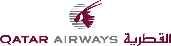 600x161 Qatar Airways Free Vector In Encapsulated Postscript