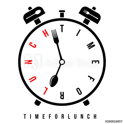 500x500 Time For Lunch, Breakfast Alarm