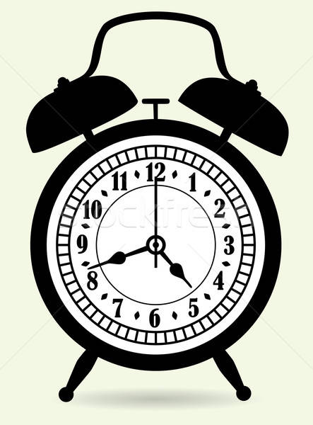 443x600 Vector Alarm Clock Vector Illustration Dmitry Merkushin
