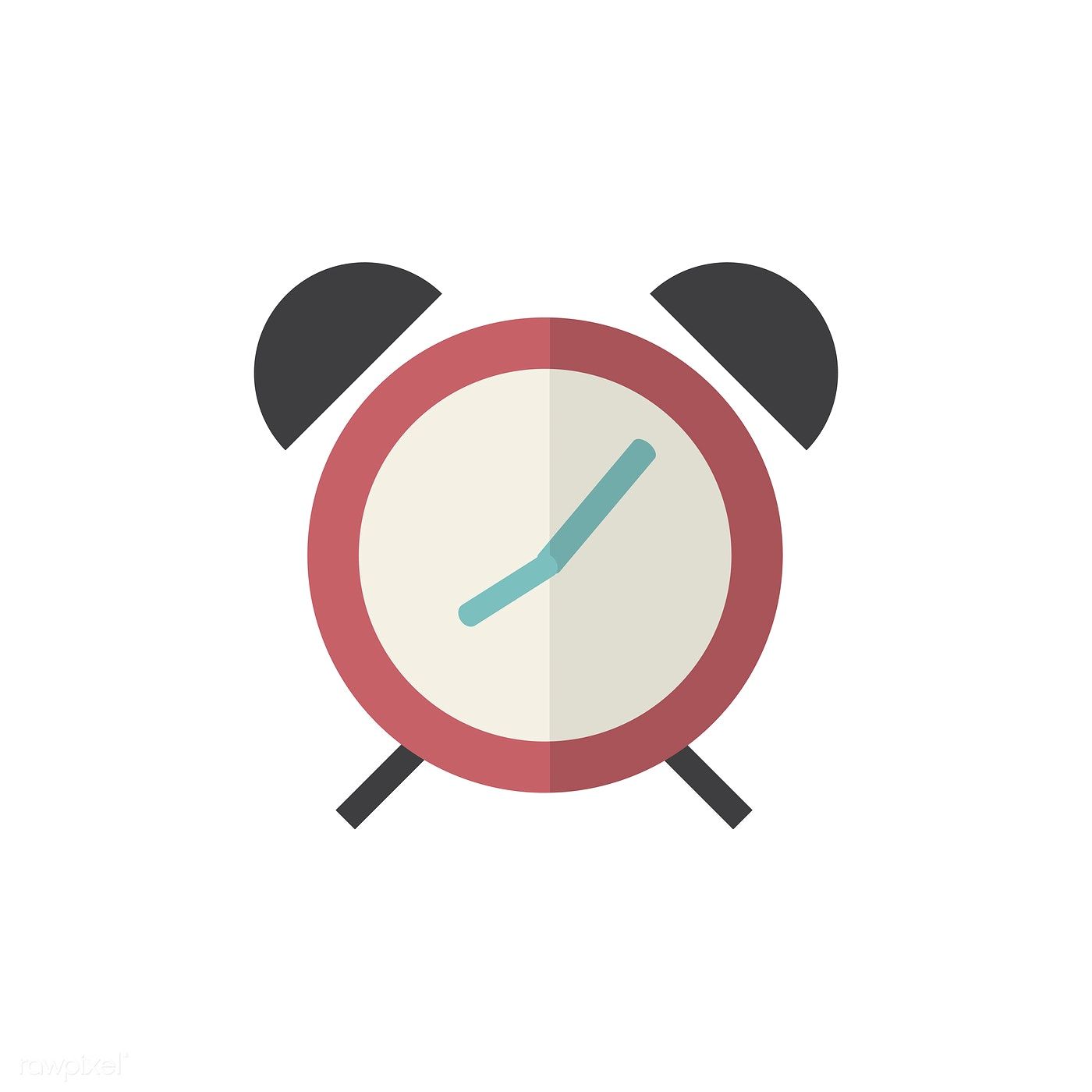 1400x1400 Illustration Of An Alarm Clock Free Image