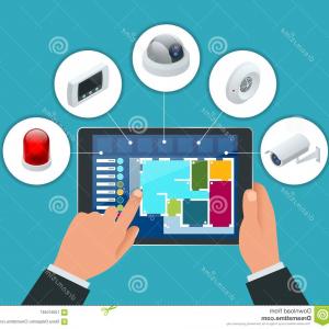 300x300 Wireless Alarm System Text Word Cloud Concept Vector Catchsplace