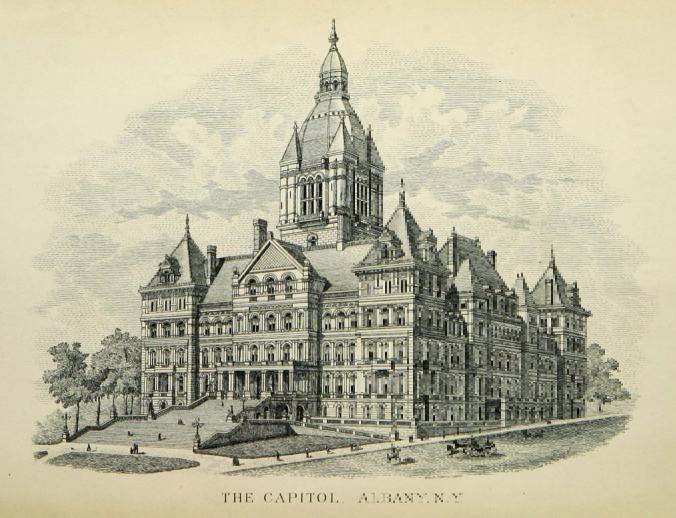 676x518 Drawing Of The Nys Capitol, Circa Do You Remember Albany