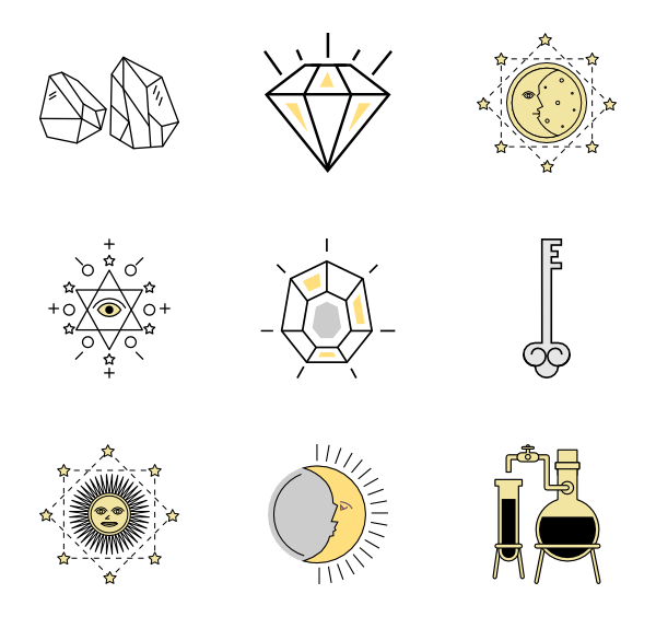 600x564 Alchemy Icons