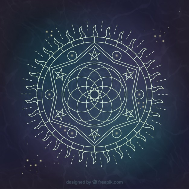 626x626 Alchemy Background Design Vector Free Download