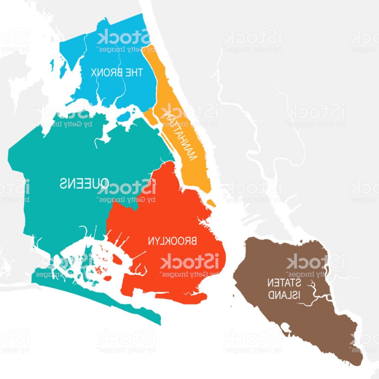 1228x1228 New York City Map Vector Catamart