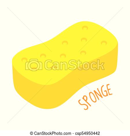 450x470 Esponja, Vector, Amarillo, Aislado, Amarillo, Esponja