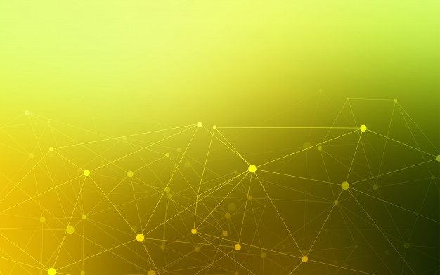 626x391 Fondo De Vector Amarillo Con Burbujas Descargar Vectores Premium
