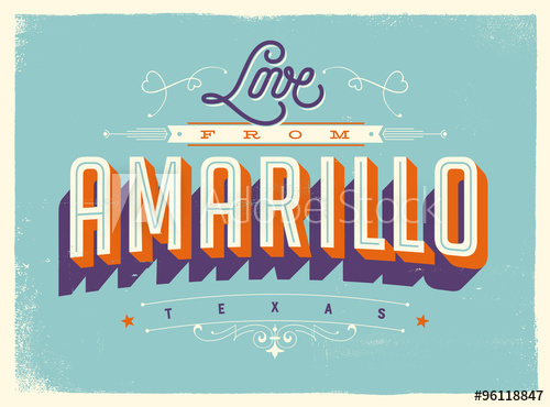 500x370 Vintage Style Touristic Greeting Card With Texture Effects