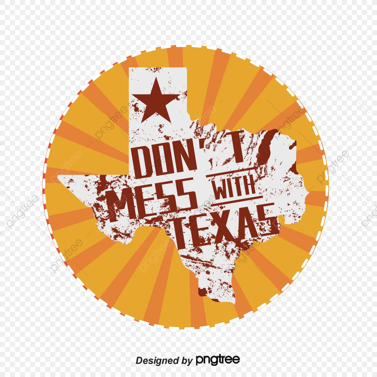 1200x1200 Amarillo Retro Mapa De Texas Logotipo Musa Luz Png Y Vector Para