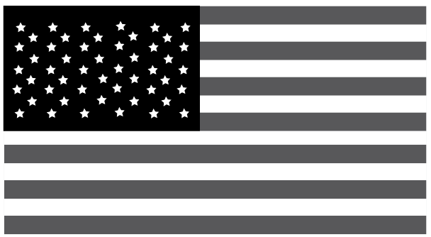 608x334 American Flag Clip Art