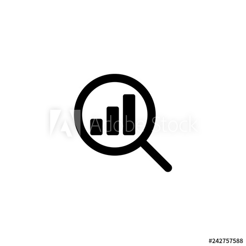 500x500 Analytics Icon Vector Analytics Vector Graphic Illustration