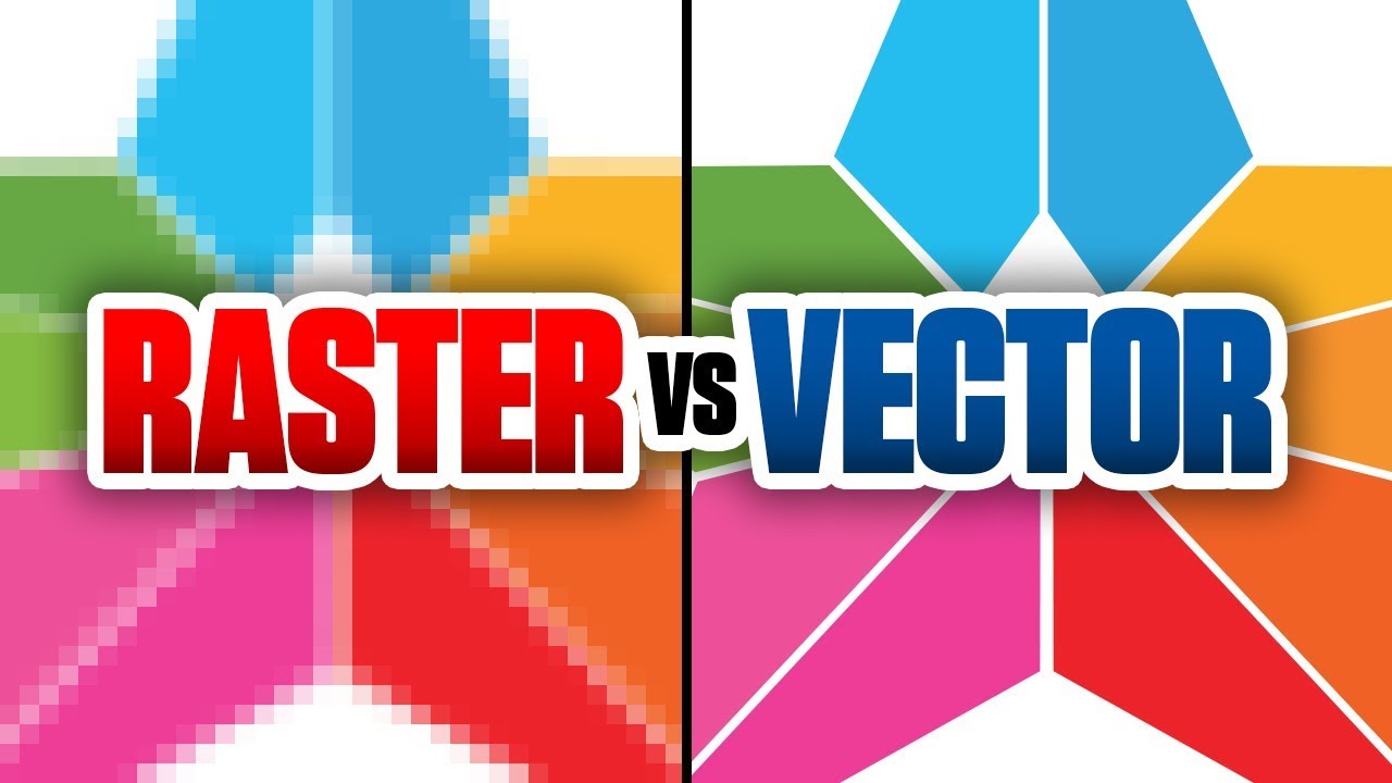 Raster Bitmap Vs Vector Graphics 1280x720 Raster Bitmap Vs Vector Graphics