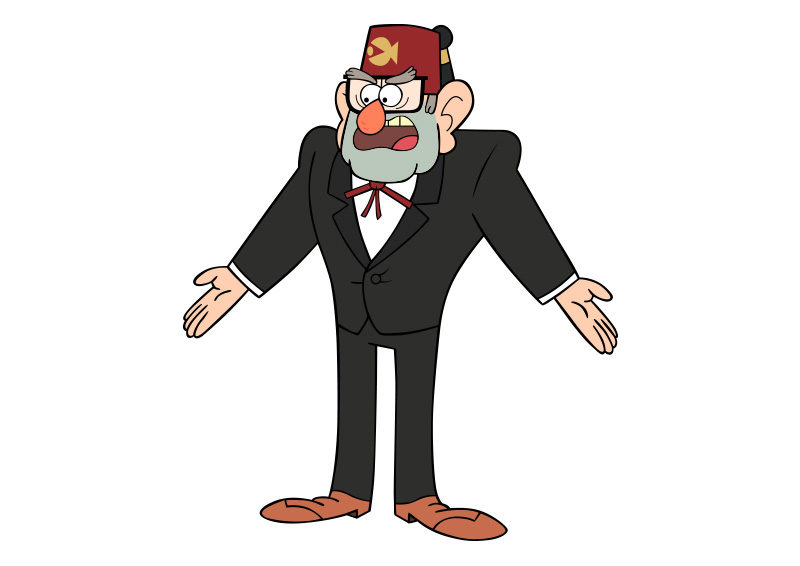 Grunkle Stan Vector 800x566 Grunkle Stan Vector