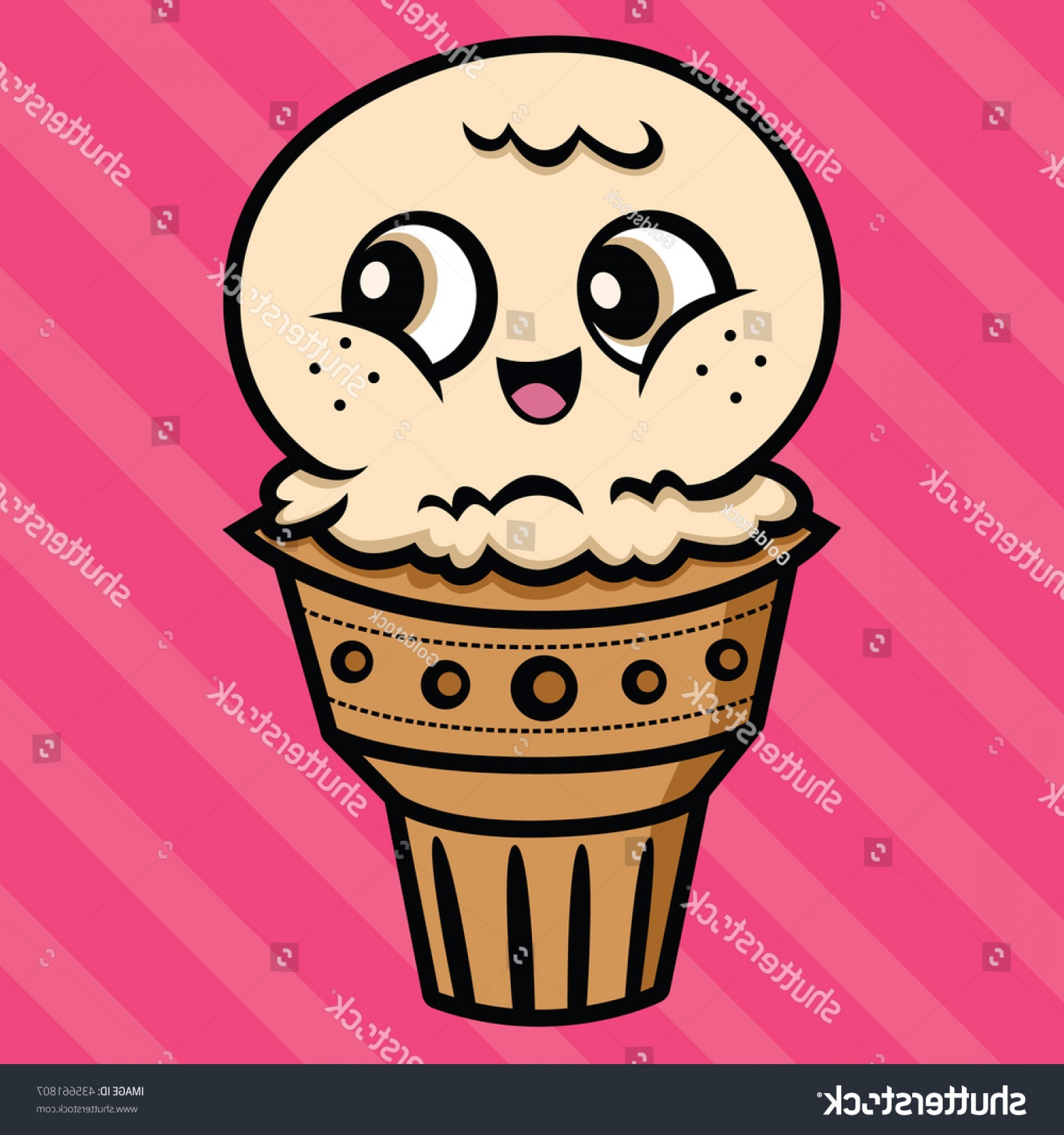 1800x1920 Cute Vector And Vanilla Lu Ury Cute Vanilla Ice Cream Cone Vector