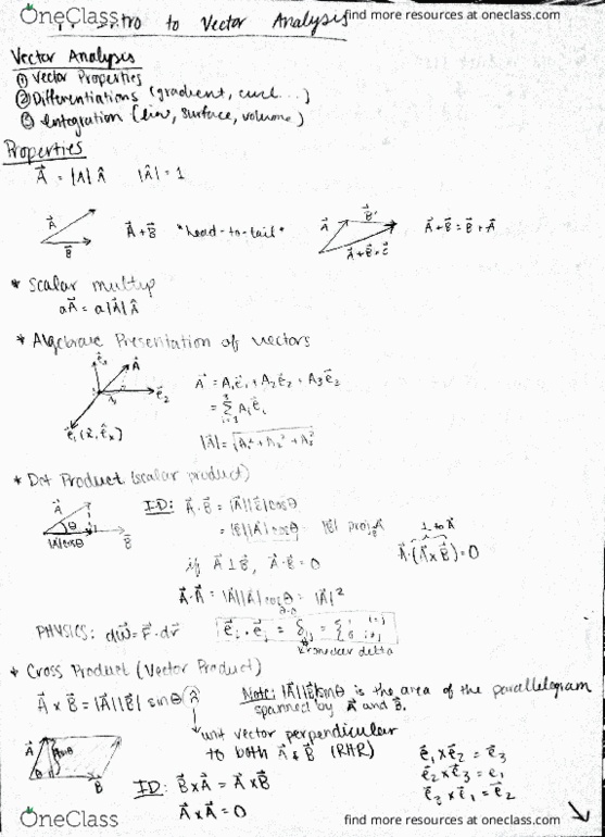 557x770 Physics Lecture Intro To Vectors