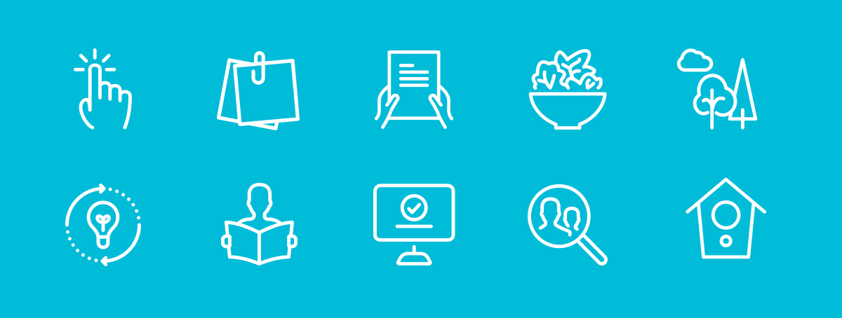 1200x454 Thin Outline Vector Icons For Ui, Mobile Apps, Ios And Android