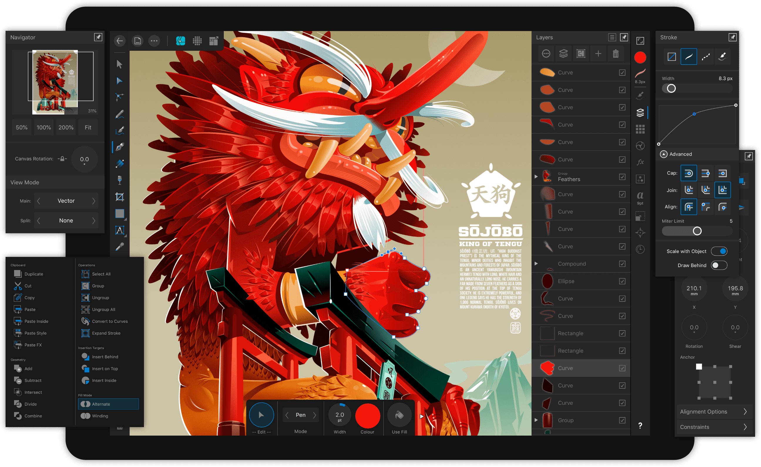 2591x1591 Pro Illustrator App Affinity Designer Comes To Ipad With Apple