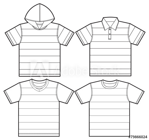 500x470 Apparel Templates