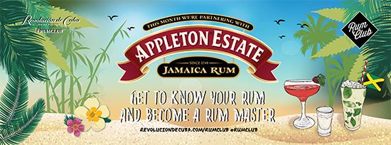 Appleton Estate Rum Vector Graphics Design, Facebook Banner 550x204 Appleton Estate Rum Vector Graphics Design, Facebook Banner