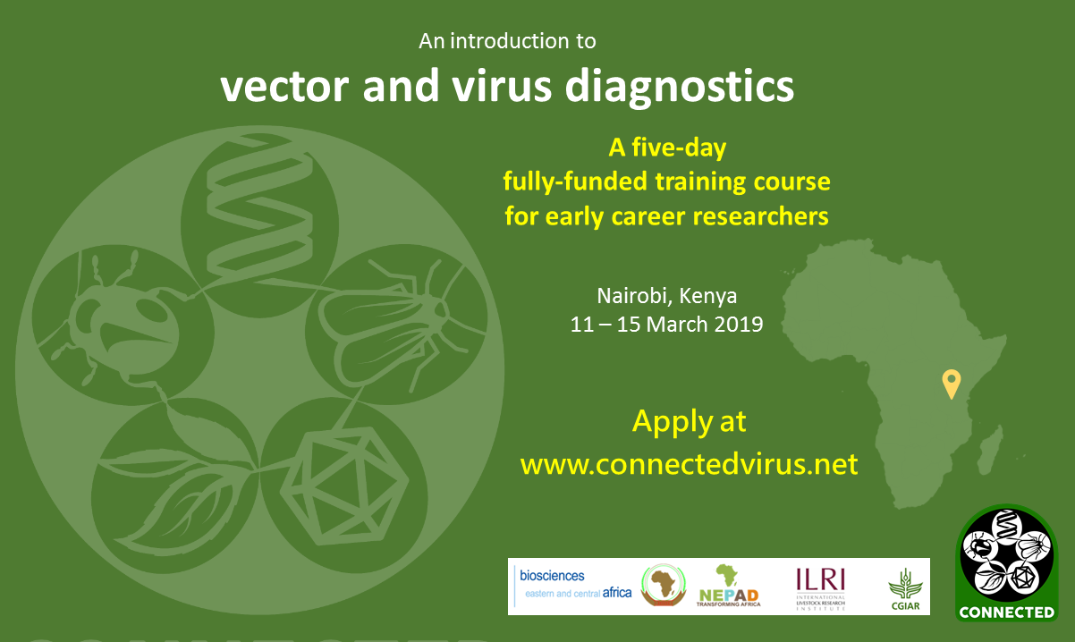 1202x718 Vector Virus Diagnostics Course, Kenya, March Connected