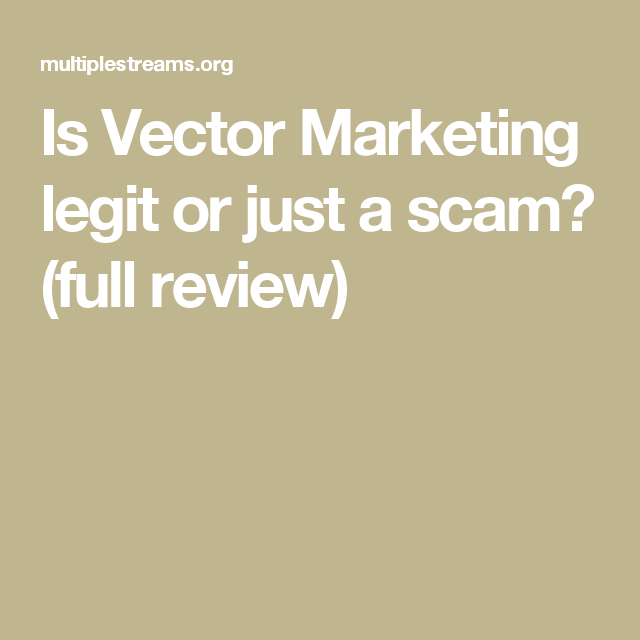 640x640 Is Vector Marketing Legit Or Just A Scam