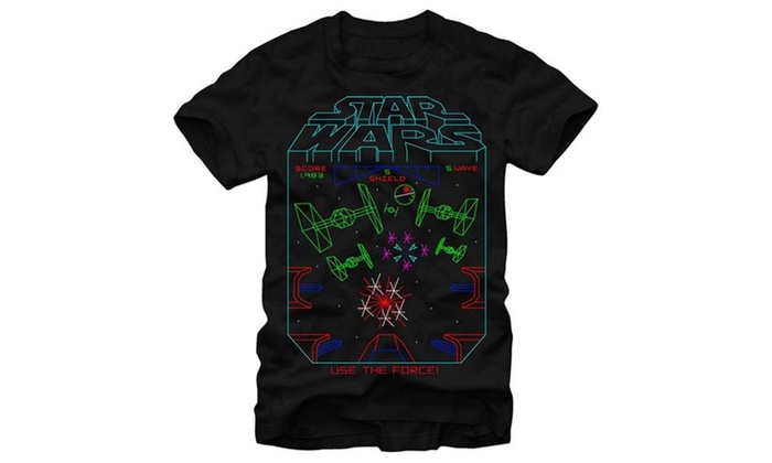 700x420 Star Wars Vector Arcade Game T Shirt Groupon