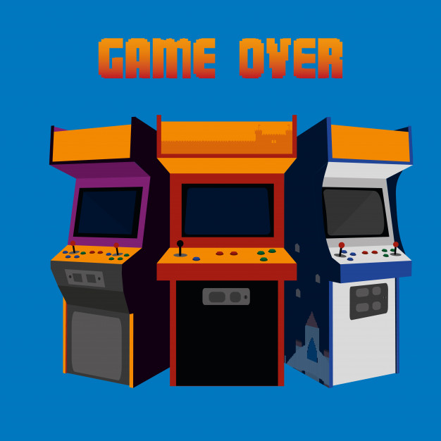 626x626 Arcade Machine Vector Premium Download
