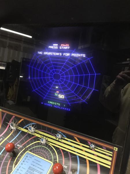 450x600 Atari Black Widow Color Vector Xy Arcade Game