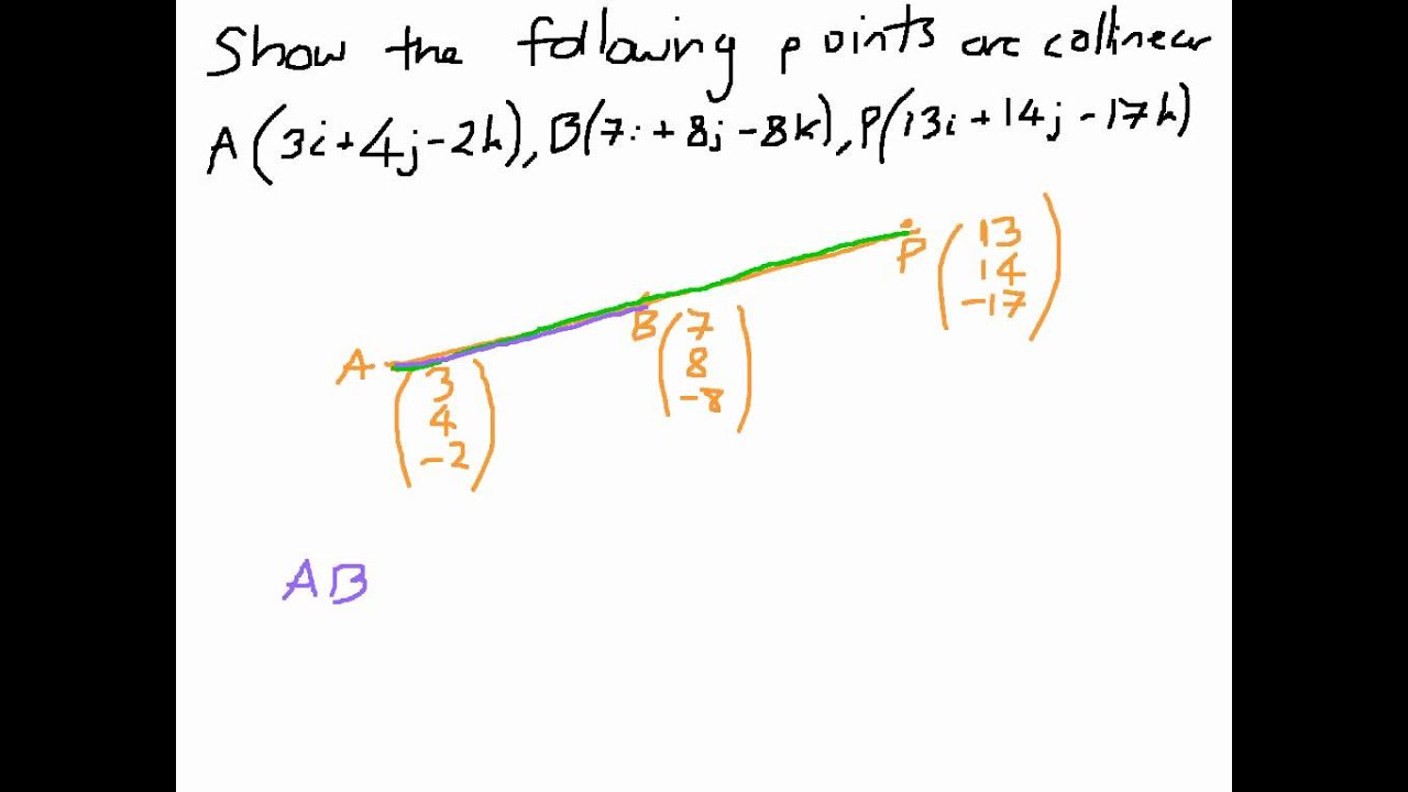 1280x720 How To Show Points Are Collinear