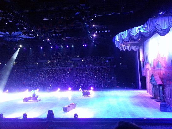 550x413 A View Of Stage View From Last Row Of Middle Seating Inside Vector