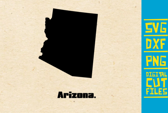 580x391 Arizona State Arizona Vector, Usa Graphic