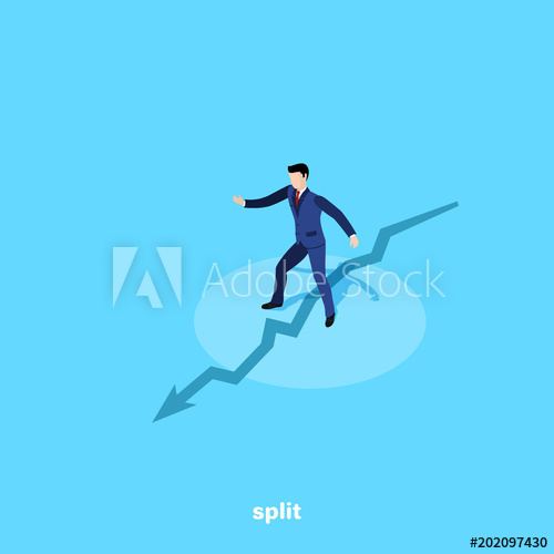 500x500 A Man In A Business Suit With Arms Spread Out In The Sides Is