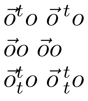 285x327 Vector Arrow With Superscript