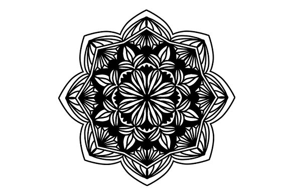 580x386 Mandala Vector Art Pattern Graphic