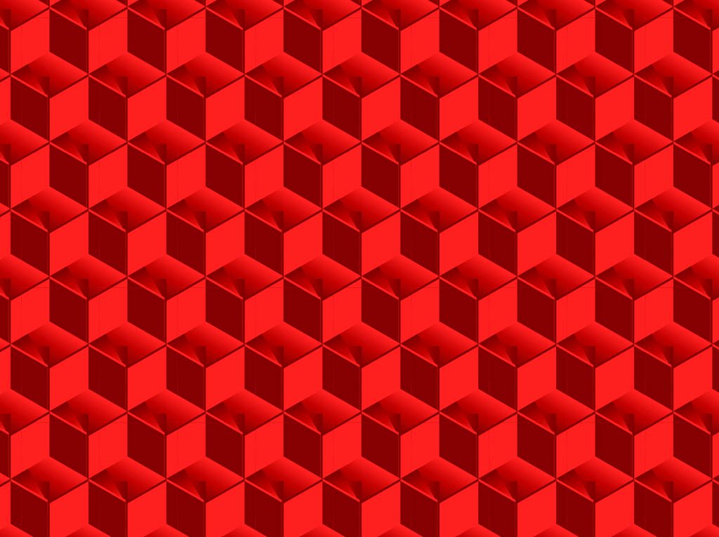 1024x765 D Cubes Pattern Vector Art Graphics