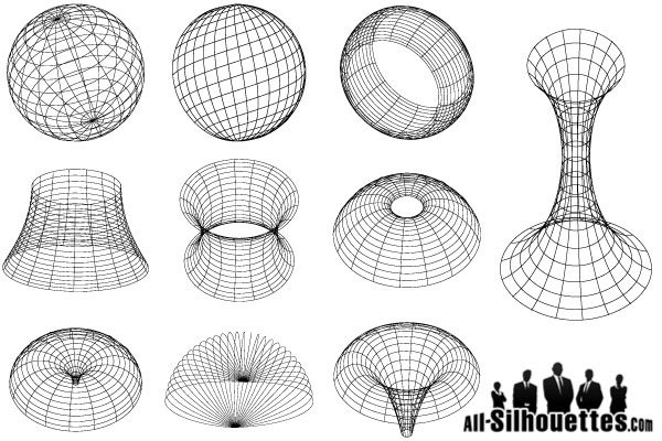 600x400 Free Vector Geometric Models Shapes Free Vectors Ui Download