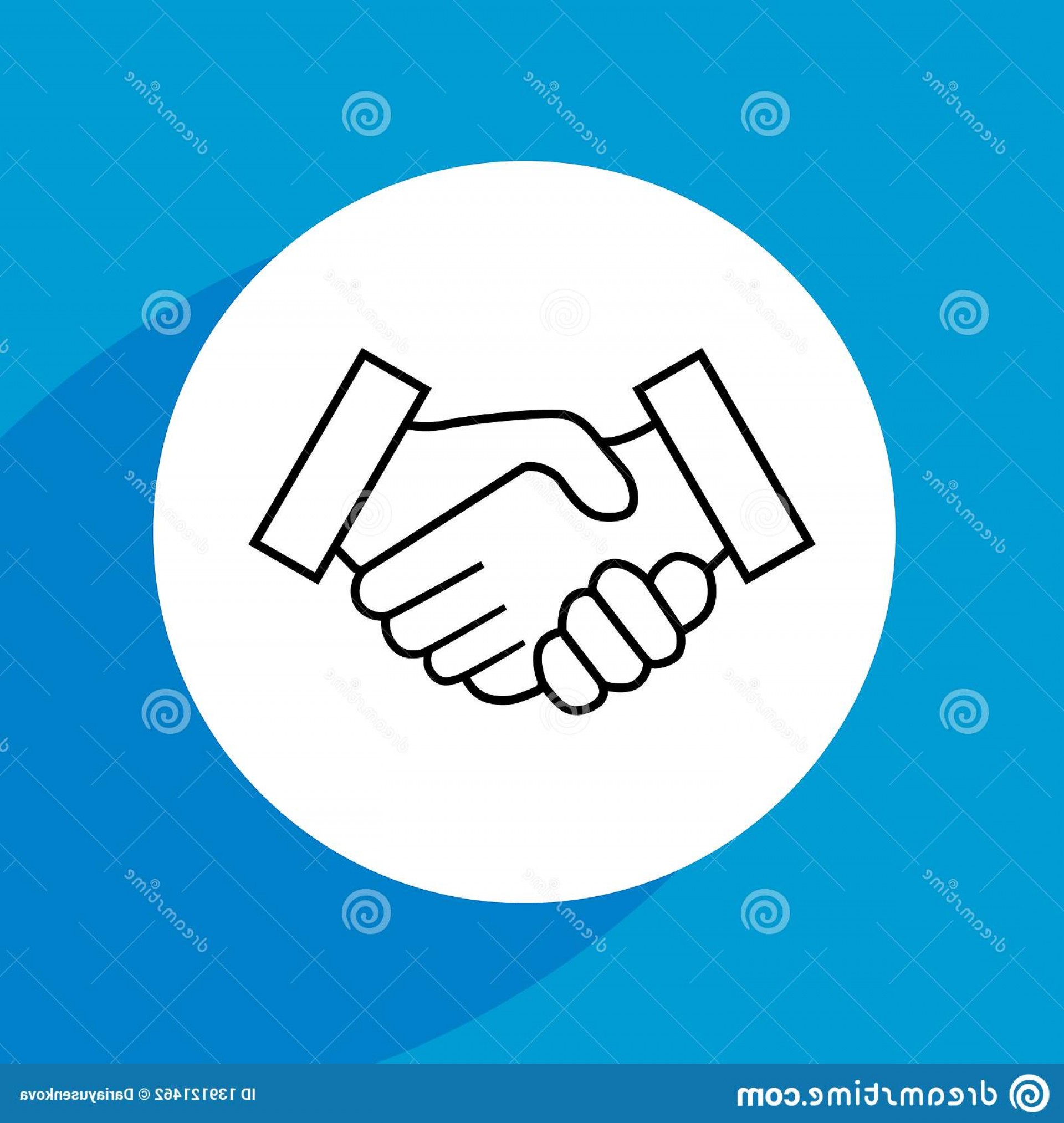 1920x2026 Business Handshake Contract Agreement Line Art Vector Icon Apps