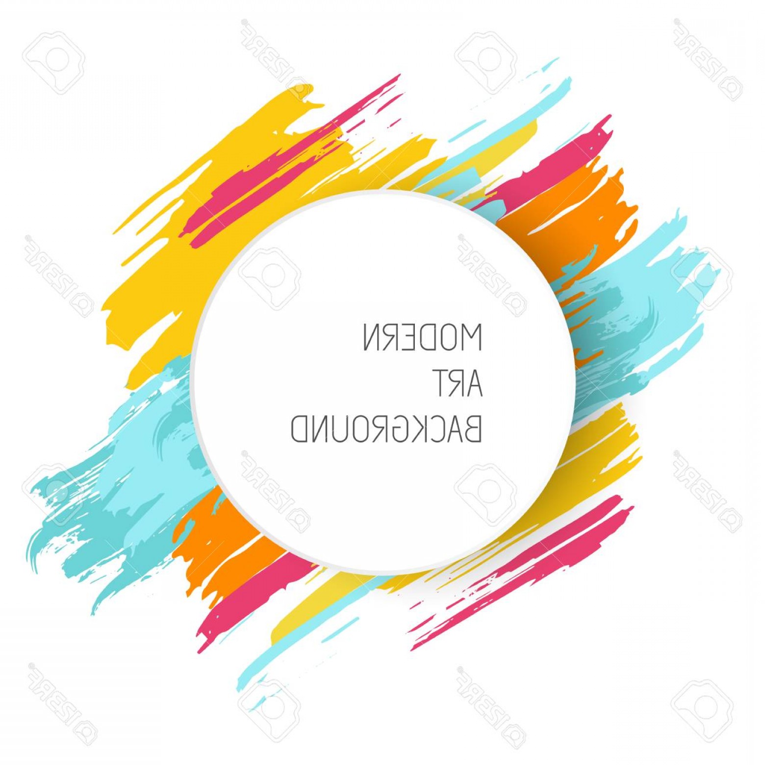 1560x1560 Photostock Vector Vector Art Background With Bright Stains Modern