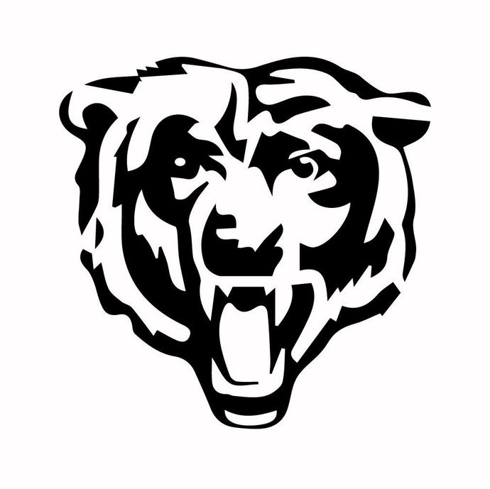 690x689 Grizzly Bear Graphics Design Dxf Png