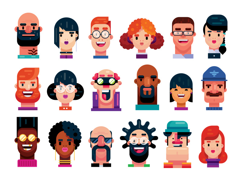illustrator characters download