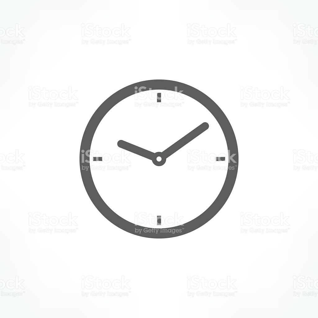1024x1024 Clock Icon Vector