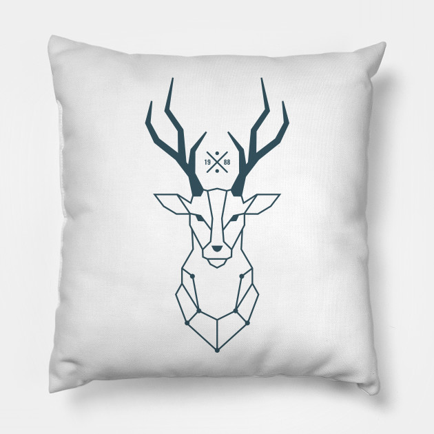630x630 Geometric Deer Vector Art