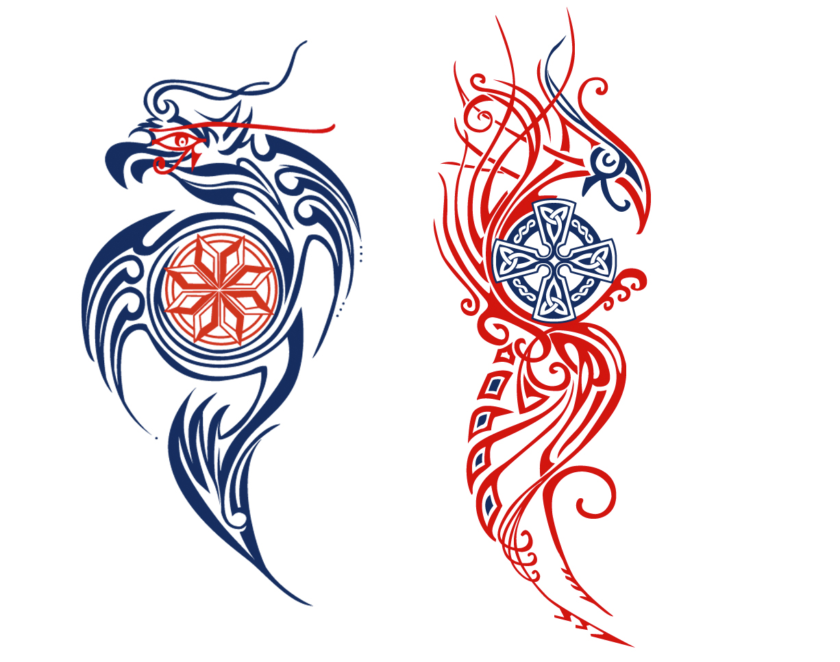 1226x966 Vector Tattoo Art