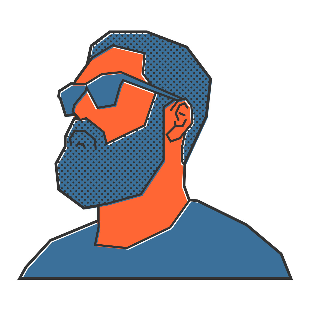 1200x1200 Various Examples Of Vector Artwork On Behance